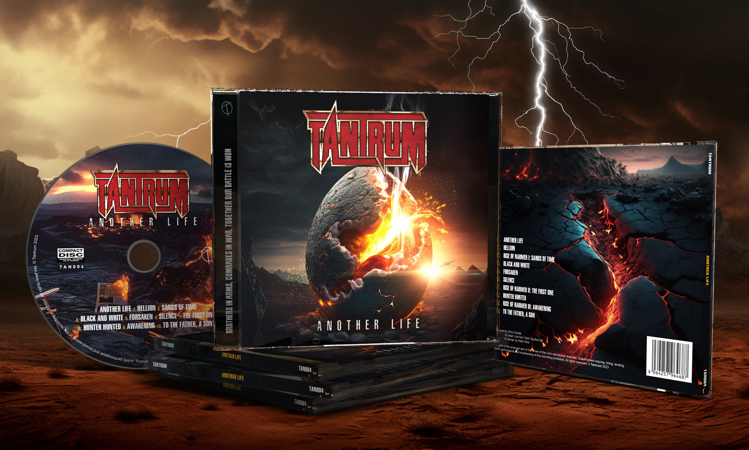New TANTRUM album available for pre-order as well as exclusive limited edition